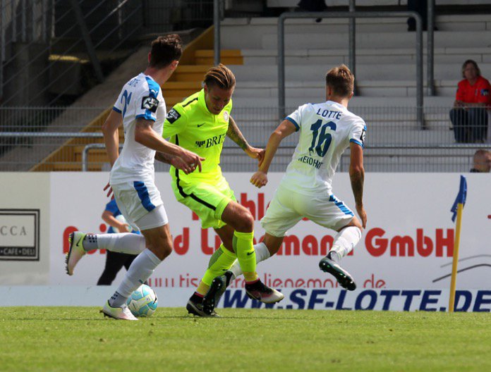 2. Spieltag 16/17: Sportfreunde Lotte - SV Wehen Wiesbaden - Bild 8