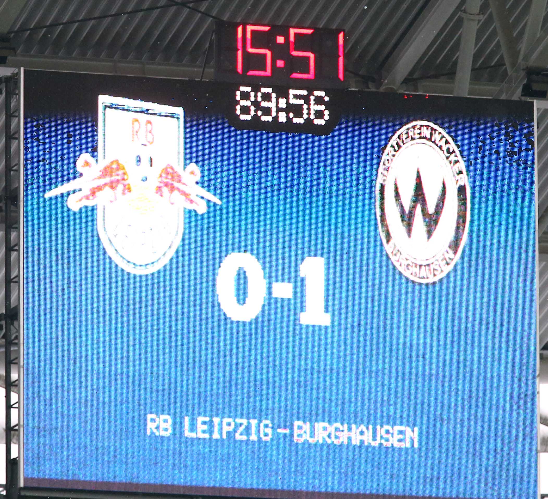 22. Spieltag: RB Leipzig - Wacker Burghausen - Bild