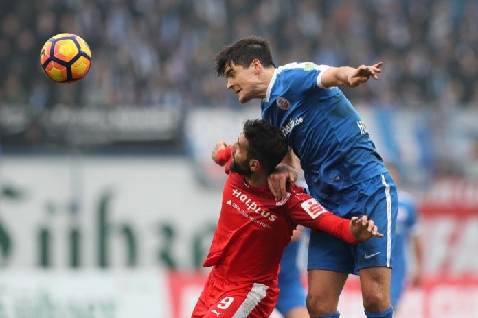 23. Spieltag 16/17: Hansa Rostock - Hallescher FC - Bild 5