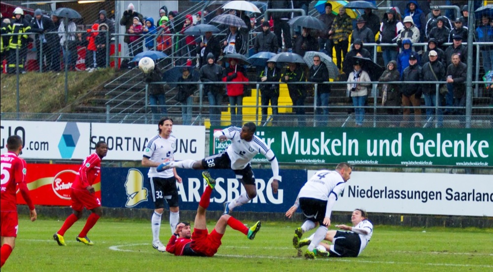 24. Spieltag: SV Elversberg - Hallescher FC