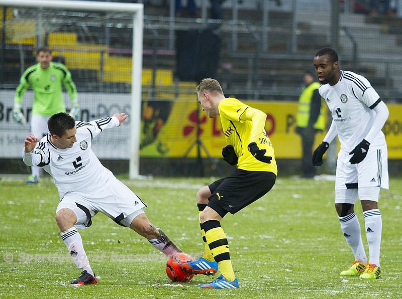 19. Spieltag: SV Elversberg - Borussia Dortmund II - Bild 5