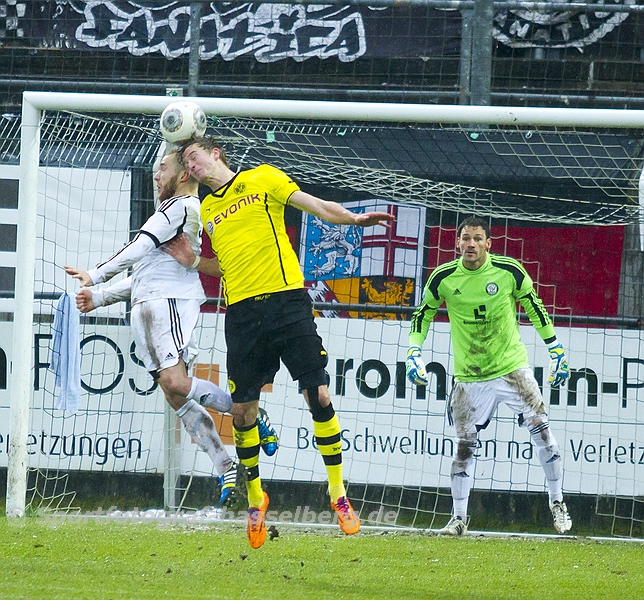 19. Spieltag: SV Elversberg - Borussia Dortmund II - Bild 9