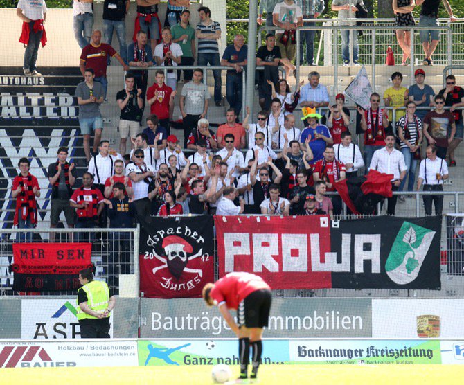2. Spieltag; SG Sonnenhof Großaspach – SSV Jahn Regensburg