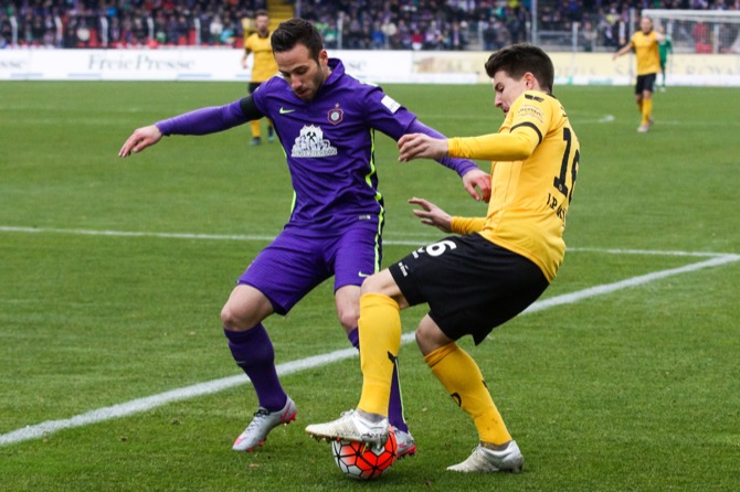 36. Spieltag; SG Dynamo Dresden – FC Erzgebirge Aue
