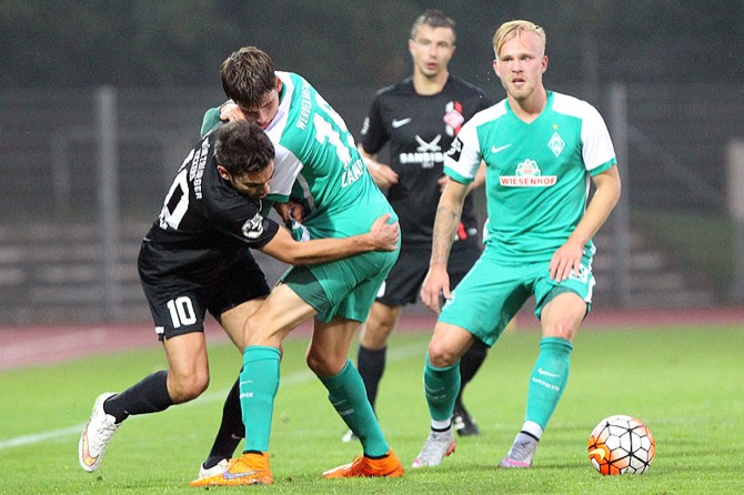 10. Spieltag: Werder Bremen II - Würzburger Kickers