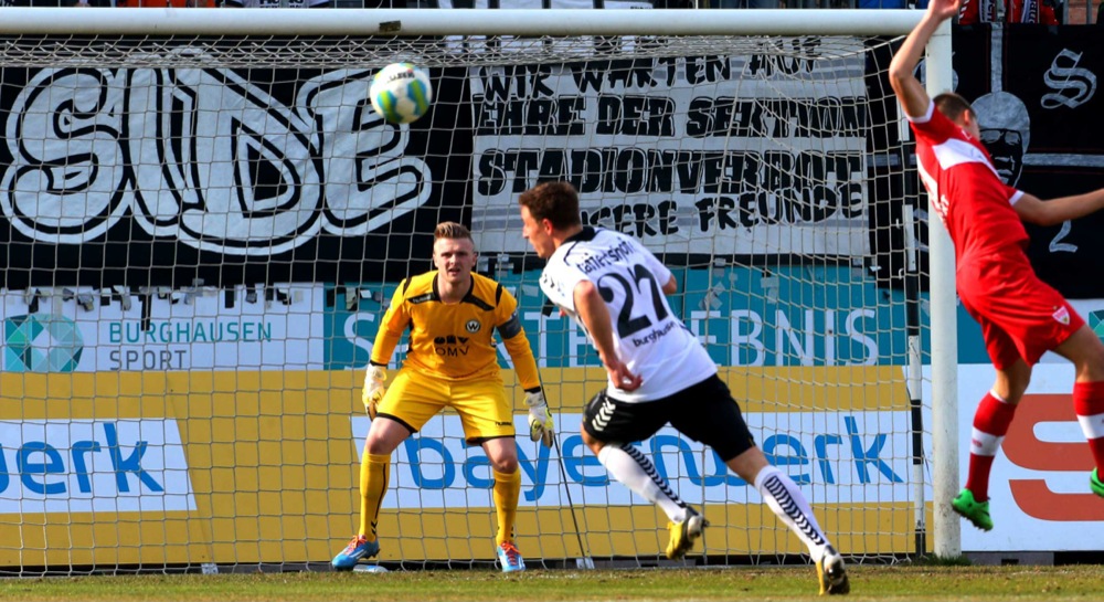 27. Spieltag: Wacker Burghausen - VfB Stuttgart II