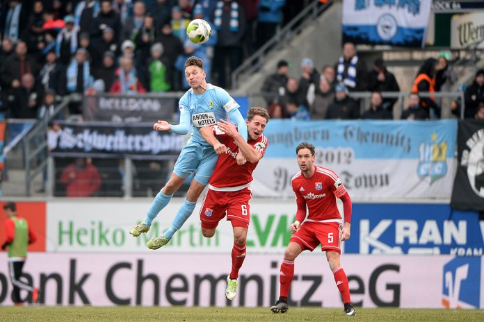 25. Spieltag 17/18: Chemnitzer FC - SpVgg Unterhaching - Bild 16
