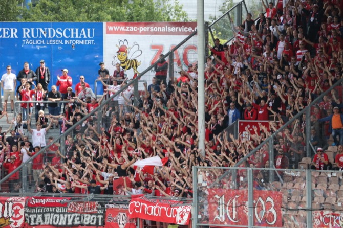 1. Spieltag 15/16: Energie Cottbus - Hallescher FC - Bild 4