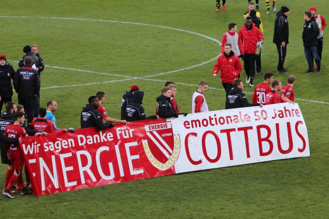 23. Spieltag 15/16: Energie Cottbus - Fortuna Köln - Bild