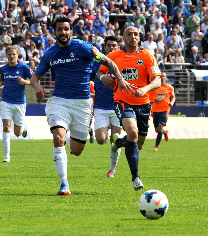 34. Spieltag: SV Darmstadt 98 - Wacker Burghausen - Bild 7