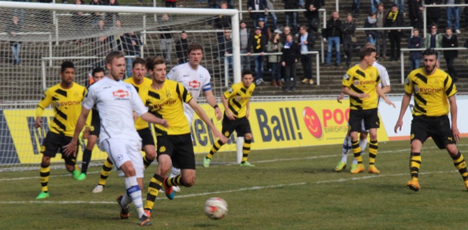 28. Spieltag: Borussia Dortmund II - Arminia Bielefeld - Bild