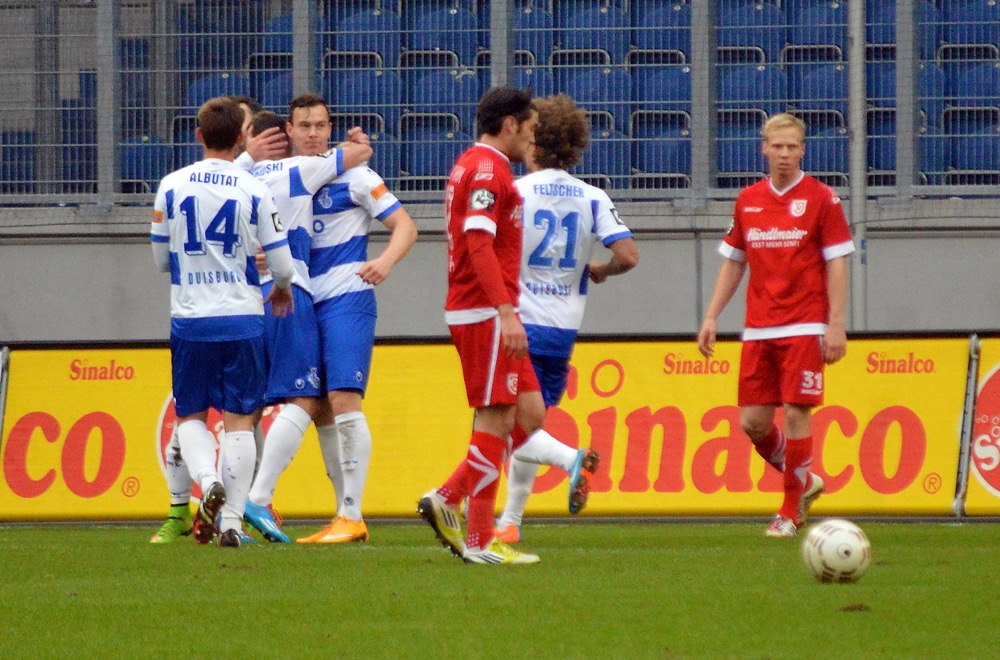 21. Spieltag; SG Sonnenhof Großaspach - MSV Duisburg
