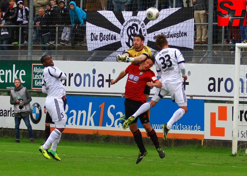 37. Spieltag: SV Elversberg - Chemnitzer FC - Bild