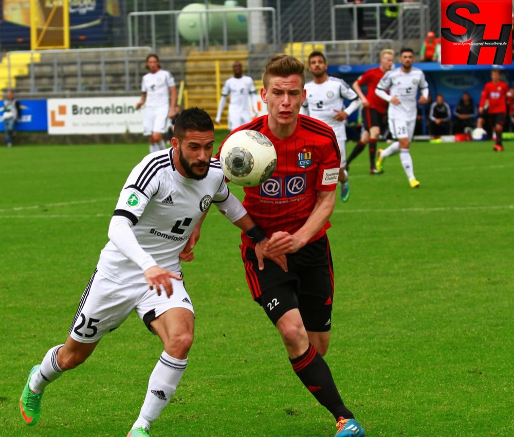 37. Spieltag: SV Elversberg - Chemnitzer FC - Bild 16