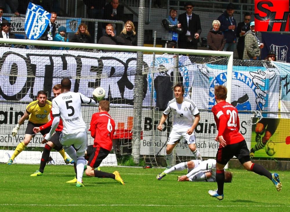 37. Spieltag: SV Elversberg - Chemnitzer FC - Bild 9