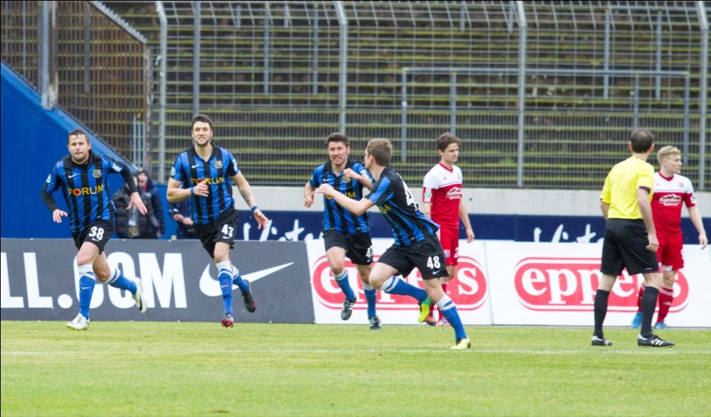 25. Spieltag: 1. FC Saarbrücken - SpVgg Unterhaching - Bild
