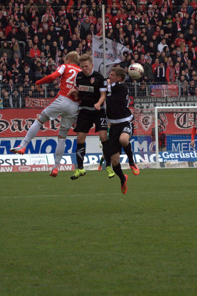 20. Spieltag 15/16: Hallescher FC - Energie Cottbus - Bild 4