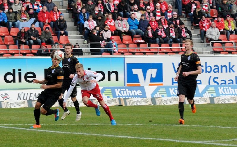 23. Spieltag: Hallescher FC - MSV Duisburg - Bild 1