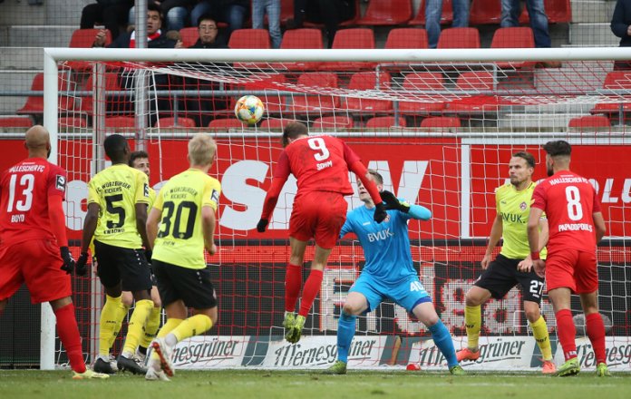 19. Spieltag 19/20: Hallescher FC - Würzburger Kickers
