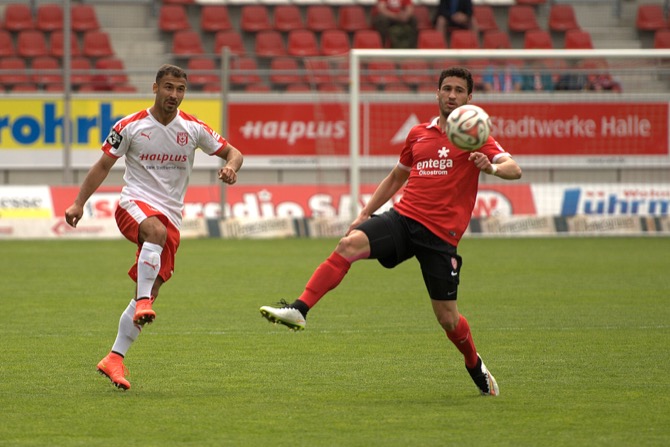 37. Spieltag: Hallescher FC - 1. FSV Mainz 05 II - Bild 5