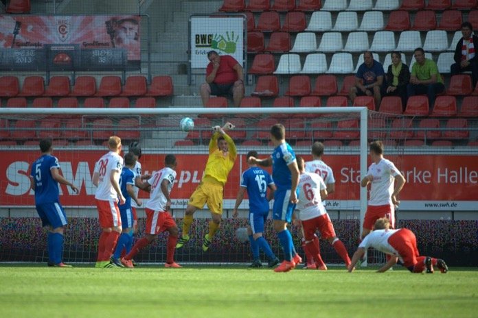 9. Spieltag 16/17: Hallescher FC - Sportfreunde Lotte - Bild 13
