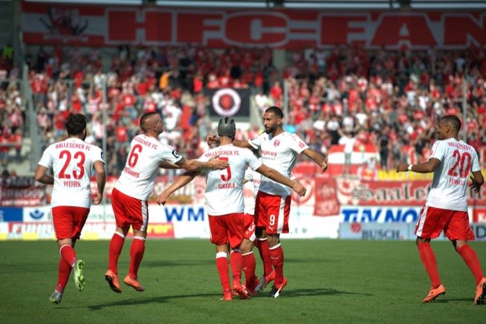 9. Spieltag 16/17: Hallescher FC - Sportfreunde Lotte - Bild 1