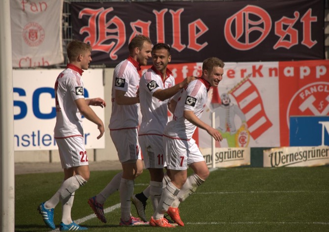 Halle besiegte Preußen Münster mit 3:0 - Spielbericht