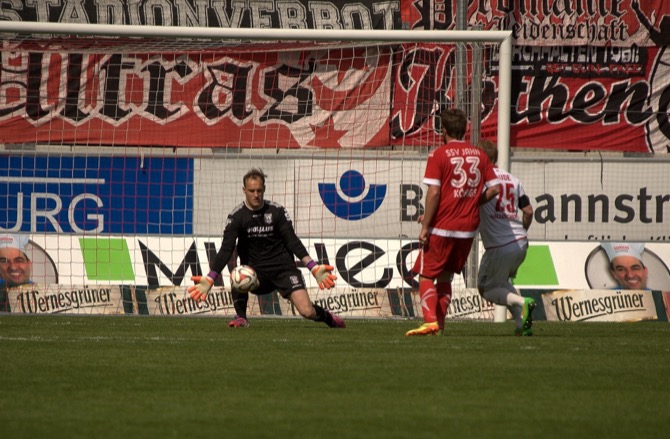 35. Spieltag: Hallescher FC - Jahn Regensburg