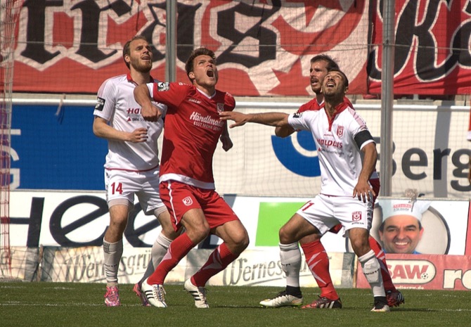 35. Spieltag: Hallescher FC - Jahn Regensburg - Bild