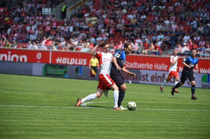 38. Spieltag 17/18: Hallescher FC - FSV Zwickau