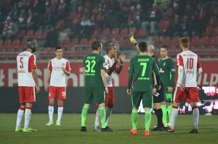 28. Spieltag 17/18: Hallescher FC - SV Werder Bremen II  - Bild 15