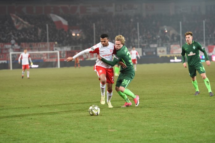 28. Spieltag 17/18: Hallescher FC - SV Werder Bremen II  - Bild 7