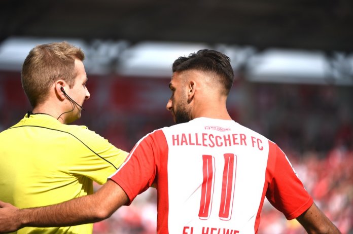 10. Spieltag 17/18: Hallescher FC - Chemnitzer FC - Bild 1