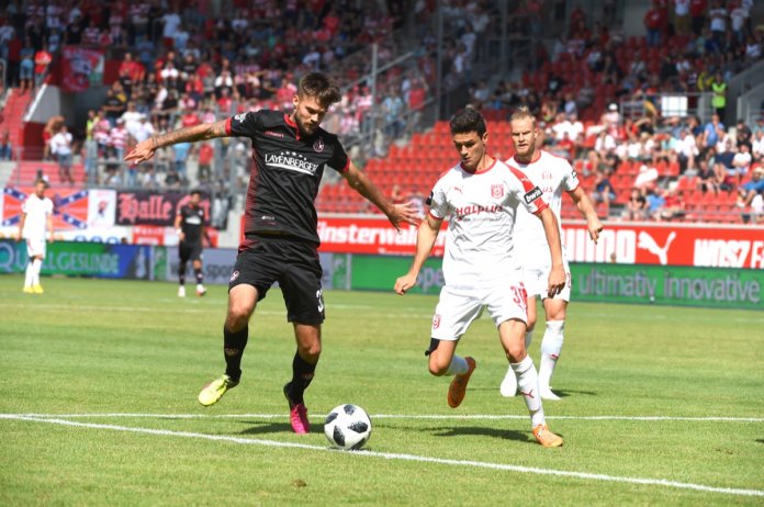 4. Spieltag 18/19: Hallescher FC - 1. FC Kaiserslautern - Bild 12