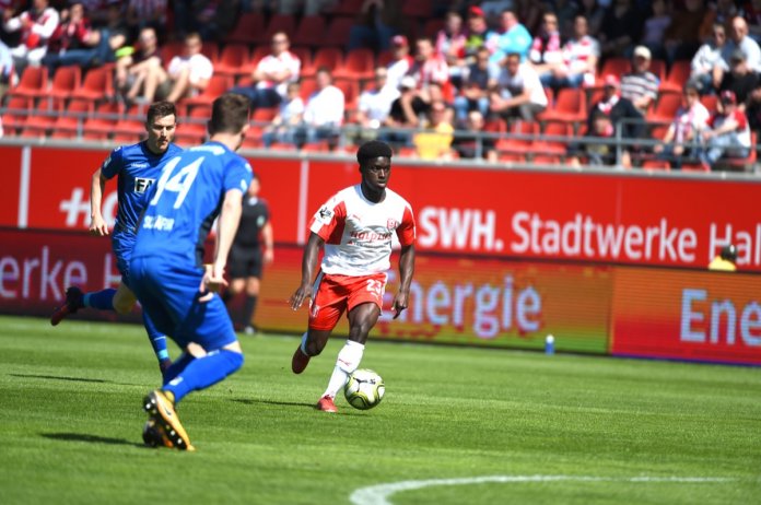 36. Spieltag 17/18: Hallescher FC - 1. FC Magdeburg - Bild 7