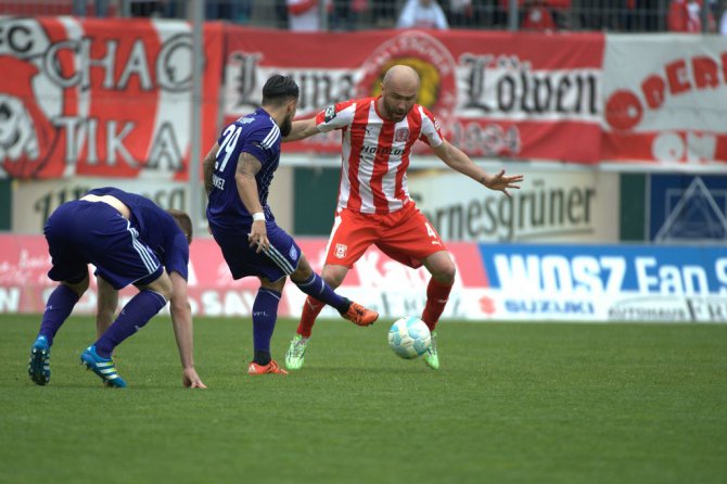 35. Spieltag 15/16: Hallescher FC - VfL Osnabrück - Bild