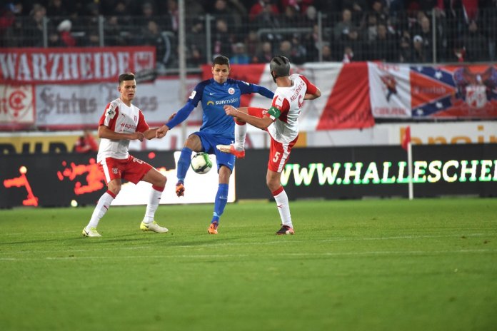 18. Spieltag 17/18: Hallescher FC - Hansa Rostock - Bild 9
