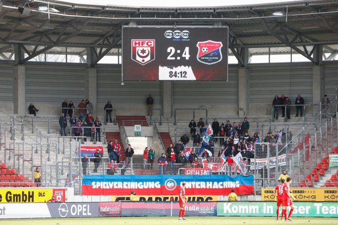 25. Spieltag 19/20: Hallescher FC - SpVgg Unterhaching