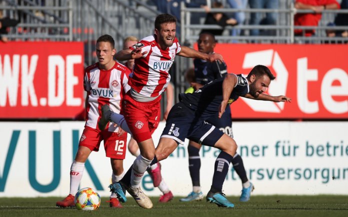 13. Spieltag 19/20: Würzburger Kickers - MSV Duisburg