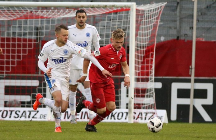 17. Spieltag 17/18: Würzburger Kickers - Sportfreunde Lotte