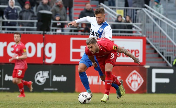 23. Spieltag 17/18: Würzburger Kickers - 1. FC Magdeburg