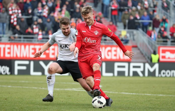 20. Spieltag 17/18: Würzburger Kickers - SV Meppen