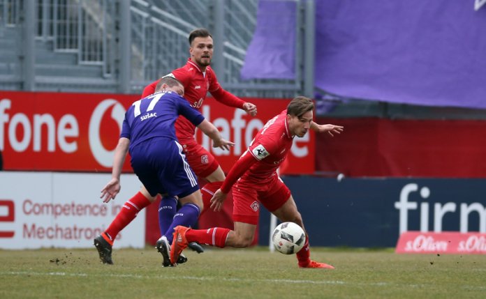 29. Spieltag 17/18: Würzburger Kickers - VfL Osnabrück