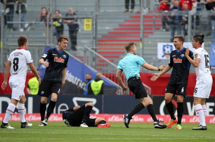 7. Spieltag 17/18: Würzburger Kickers - SC Paderborn 07 - Bild 14