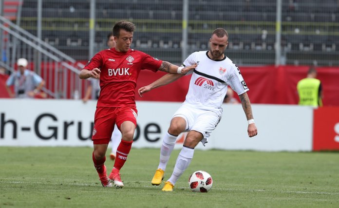 2. Spieltag 18/19: Würzburger Kickers - KFC Uerdingen 05