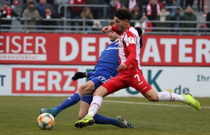 21. Spieltag 19/20: Würzburger Kickers - SpVgg Unterhaching - Bild 6