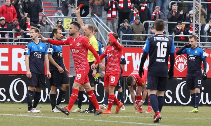 25. Spieltag 17/18: Würzburger Kickers - FSV Zwickau - Bild 13