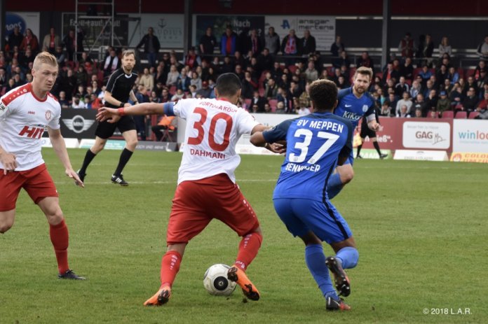 32. Spieltag 17/18: Fortuna Köln - SV Meppen