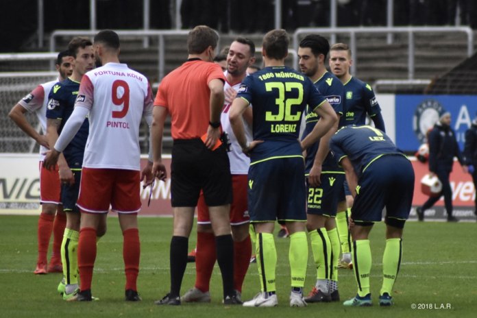 18. Spieltag 18/19: Fortuna Köln - TSV 1860 München