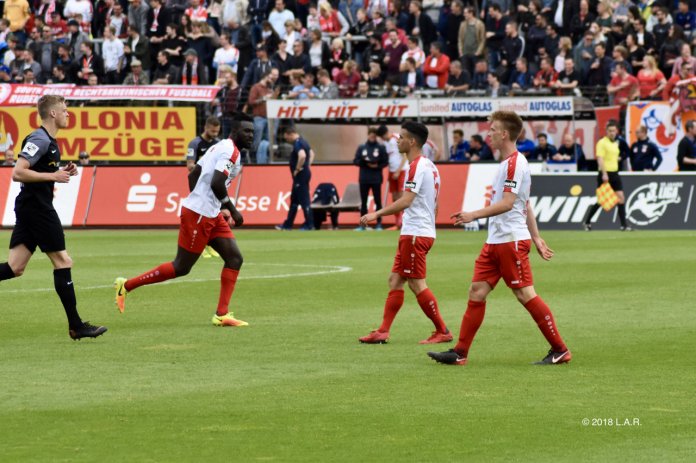 36. Spieltag 17/18: Fortuna Köln - Hansa Rostock